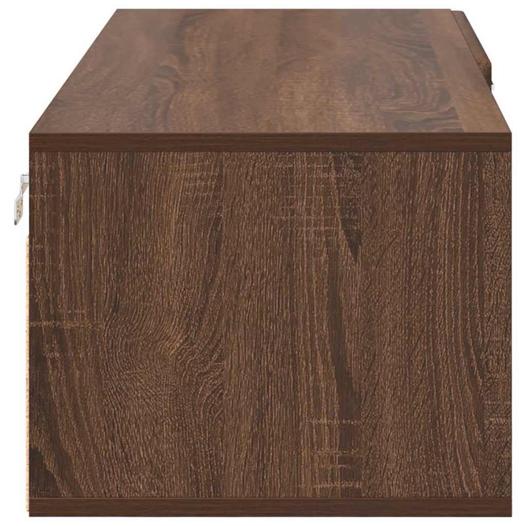 TOP Wandschrank | 1 Schublade | Wandmontiertes Lowboard | Holzschrank | 100 cm