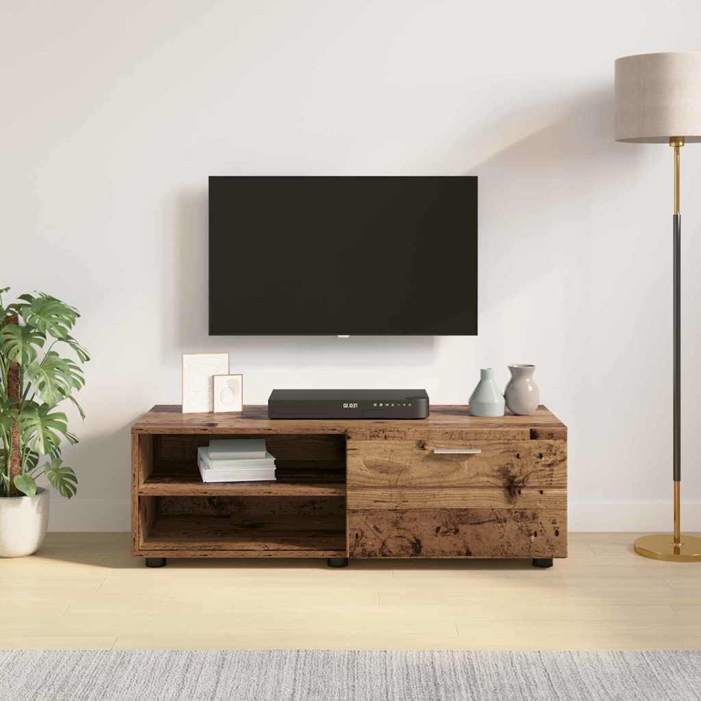 TOP Wandschrank | 1 Schublade | Wandmontiertes Lowboard | Holzschrank | 100 cm