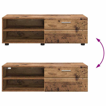 TOP Wandschrank | 1 Schublade | Wandmontiertes Lowboard | Holzschrank | 100 cm