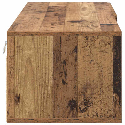 TOP Wandschrank | 1 Schublade | Wandmontiertes Lowboard | Holzschrank | 100 cm