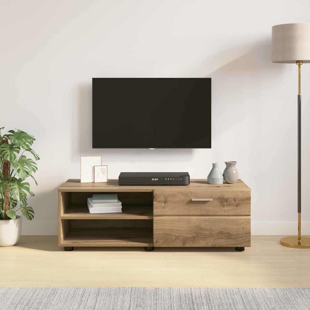 TOP Wandschrank | 1 Schublade | Wandmontiertes Lowboard | Holzschrank | 100 cm