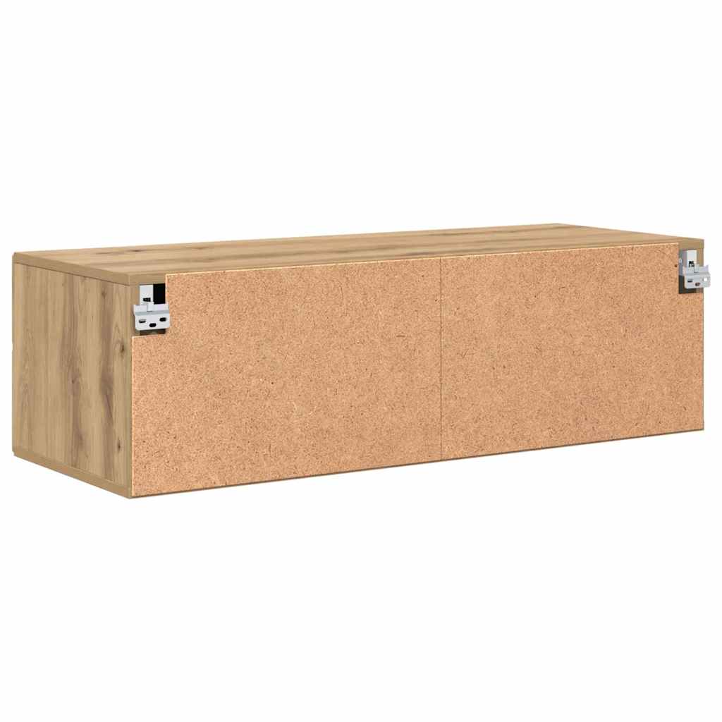 TOP Wandschrank | 1 Schublade | Wandmontiertes Lowboard | Holzschrank | 100 cm