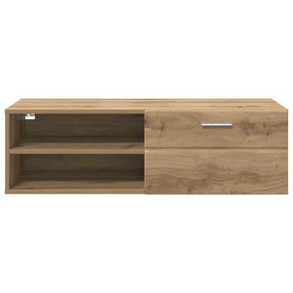 TOP Wandschrank | 1 Schublade | Wandmontiertes Lowboard | Holzschrank | 100 cm