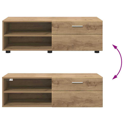 TOP Wandschrank | 1 Schublade | Wandmontiertes Lowboard | Holzschrank | 100 cm