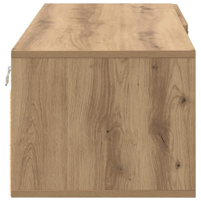 TOP Wandschrank | 1 Schublade | Wandmontiertes Lowboard | Holzschrank | 100 cm