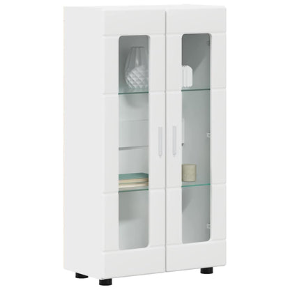Sideboard | Kommode | Vitrinenschrank | Glastüren | Wohnzimmermöbel | 103 cm