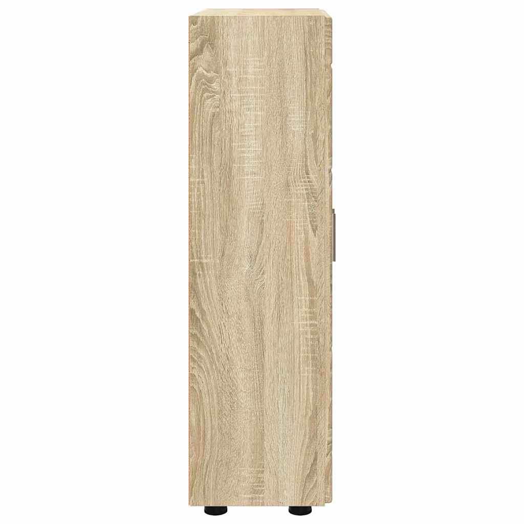 Sideboard | Kommode | Vitrinenschrank | Glastüren | Wohnzimmermöbel | 103 cm