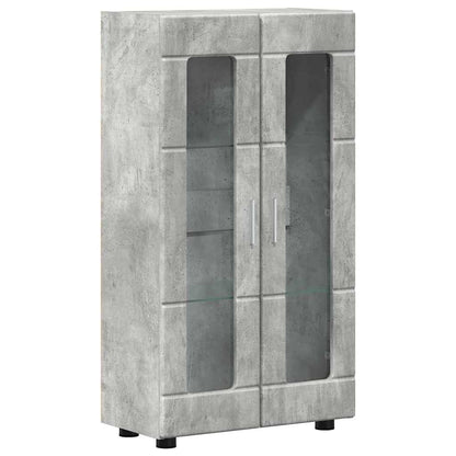 Sideboard | Kommode | Vitrinenschrank | Glastüren | Wohnzimmermöbel | 103 cm