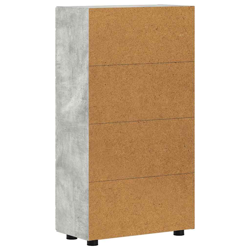 Sideboard | Kommode | Vitrinenschrank | Glastüren | Wohnzimmermöbel | 103 cm