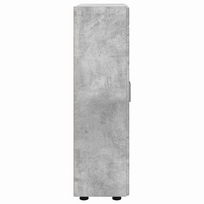 Sideboard | Kommode | Vitrinenschrank | Glastüren | Wohnzimmermöbel | 103 cm