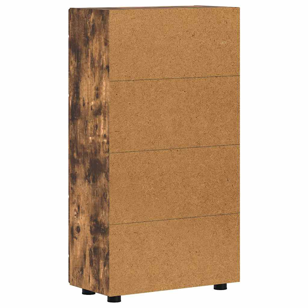 Sideboard | Kommode | Vitrinenschrank | Glastüren | Wohnzimmermöbel | 103 cm