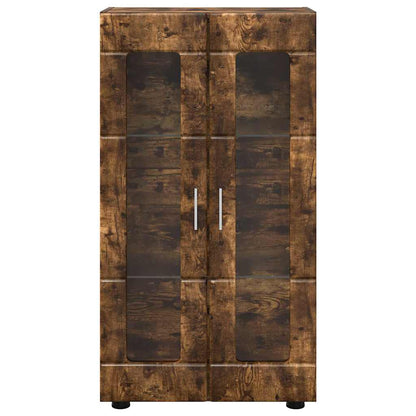 Sideboard | Kommode | Vitrinenschrank | Glastüren | Wohnzimmermöbel | 103 cm