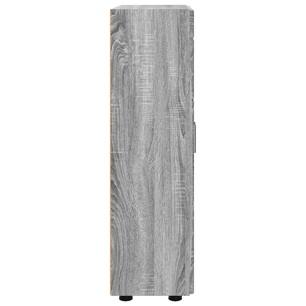 Sideboard | Kommode | Vitrinenschrank | Glastüren | Wohnzimmermöbel | 103 cm