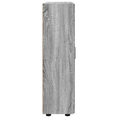 Sideboard | Kommode | Vitrinenschrank | Glastüren | Wohnzimmermöbel | 103 cm