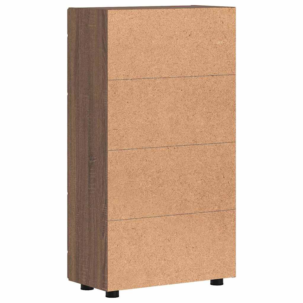 Sideboard | Kommode | Vitrinenschrank | Glastüren | Wohnzimmermöbel | 103 cm