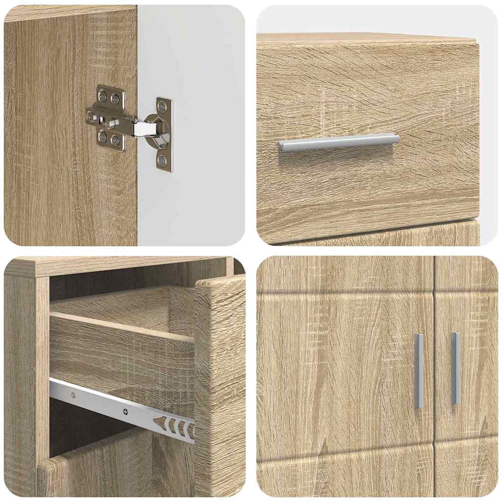 Modernes Sideboard | Anrichte | Kommode | Buffetmöbel | Schrank | 88,5 x 73 cm