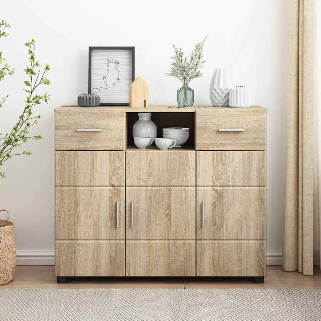 Modernes Sideboard | Anrichte | Kommode | Buffetmöbel | Schrank | 88,5 x 73 cm