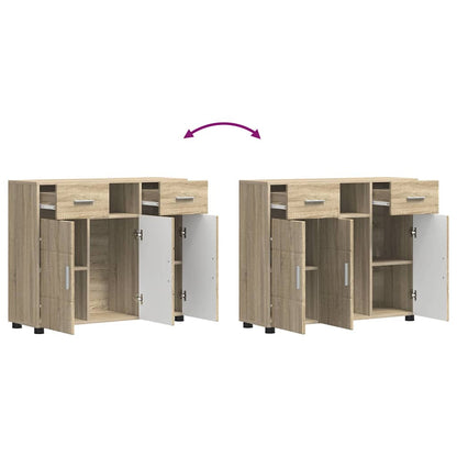 Modernes Sideboard | Anrichte | Kommode | Buffetmöbel | Schrank | 88,5 x 73 cm