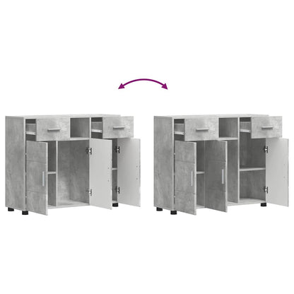 Modernes Sideboard | Anrichte | Kommode | Buffetmöbel | Schrank | 88,5 x 73 cm