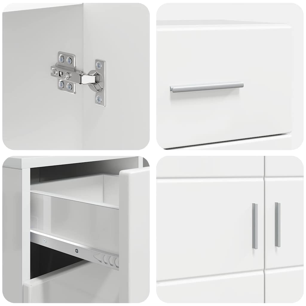 Modernes Sideboard | Anrichte | Kommode | Buffetmöbel | Schrank | 88,5 x 73 cm