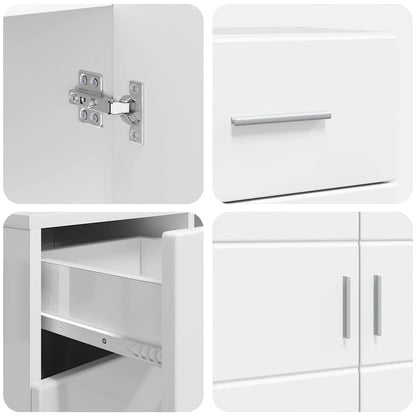 Modernes Sideboard | Anrichte | Kommode | Buffetmöbel | Schrank | 88,5 x 73 cm