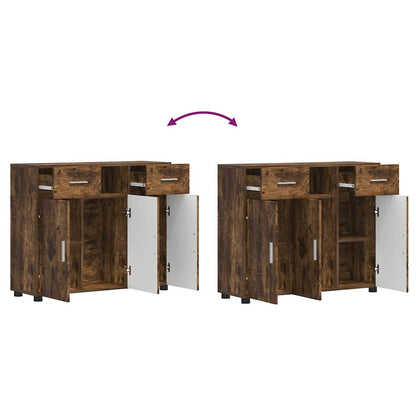 Modernes Sideboard | Anrichte | Kommode | Buffetmöbel | Schrank | 88,5 x 73 cm