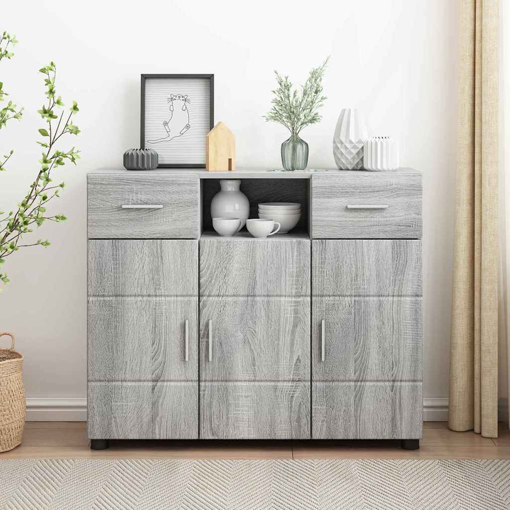 Modernes Sideboard | Anrichte | Kommode | Buffetmöbel | Schrank | 88,5 x 73 cm