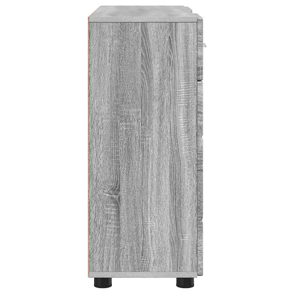Modernes Sideboard | Anrichte | Kommode | Buffetmöbel | Schrank | 88,5 x 73 cm