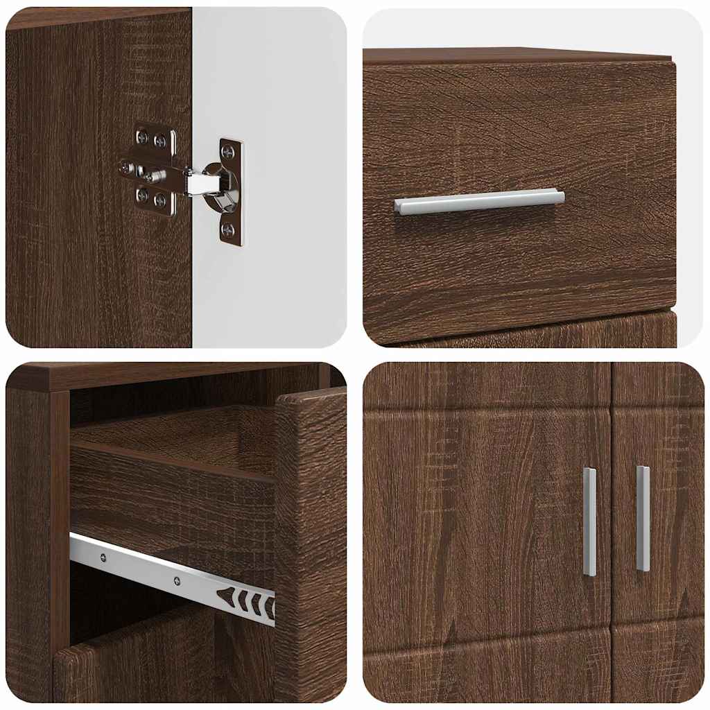 Modernes Sideboard | Anrichte | Kommode | Buffetmöbel | Schrank | 88,5 x 73 cm