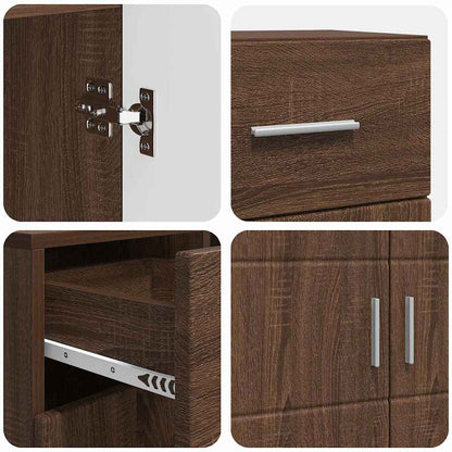 Modernes Sideboard | Anrichte | Kommode | Buffetmöbel | Schrank | 88,5 x 73 cm