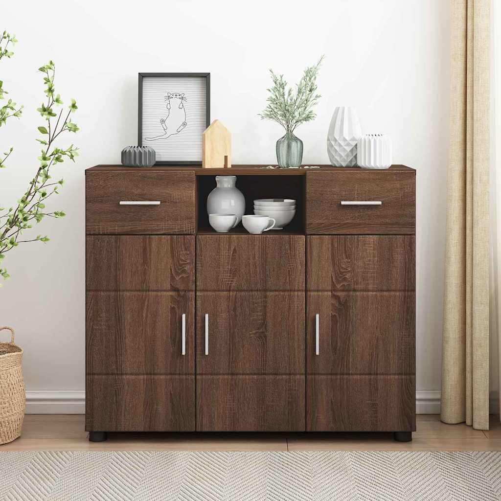 Modernes Sideboard | Anrichte | Kommode | Buffetmöbel | Schrank | 88,5 x 73 cm