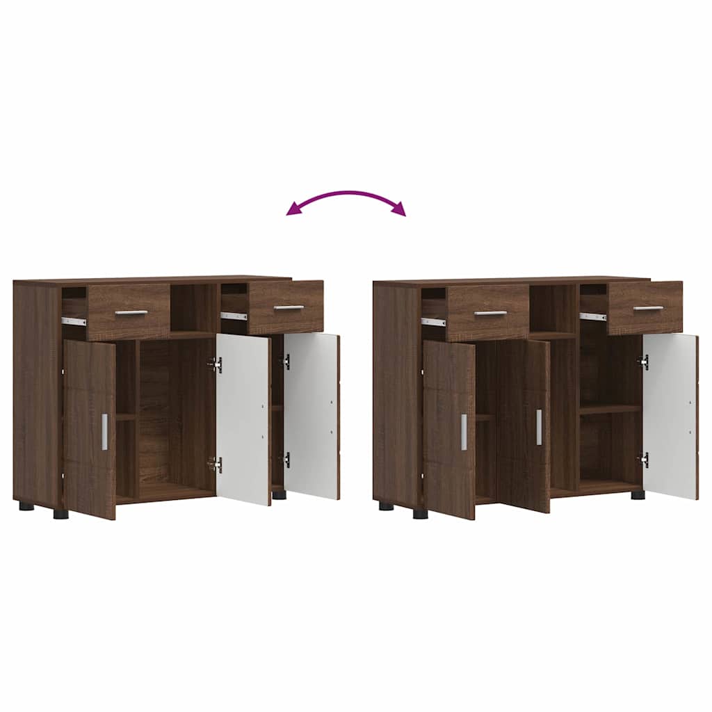 Modernes Sideboard | Anrichte | Kommode | Buffetmöbel | Schrank | 88,5 x 73 cm