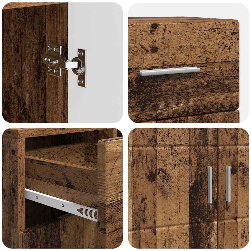 Modernes Sideboard | Anrichte | Kommode | Buffetmöbel | Schrank | 88,5 x 73 cm