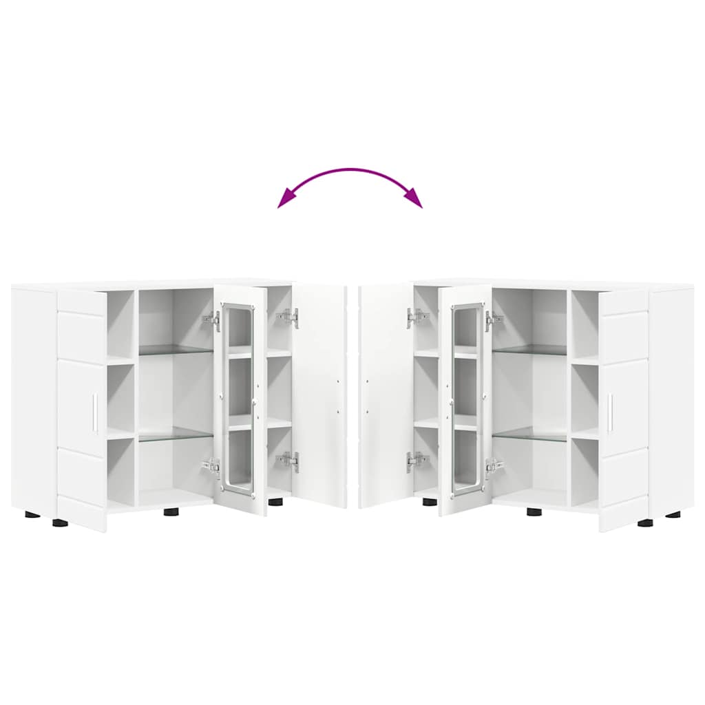 Kommode | Buffetmöbel | Modernes Sideboard | Anrichte | Schrank | 88,5 x 73 cm
