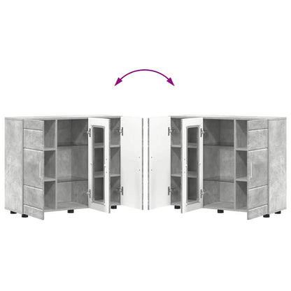 Kommode | Buffetmöbel | Modernes Sideboard | Anrichte | Schrank | 88,5 x 73 cm