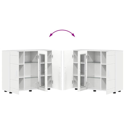 Kommode | Buffetmöbel | Modernes Sideboard | Anrichte | Schrank | 88,5 x 73 cm