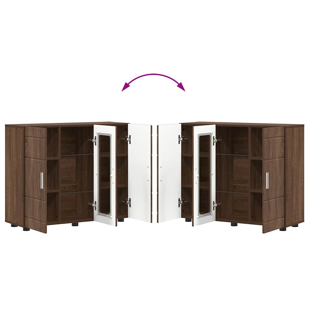 Kommode | Buffetmöbel | Modernes Sideboard | Anrichte | Schrank | 88,5 x 73 cm