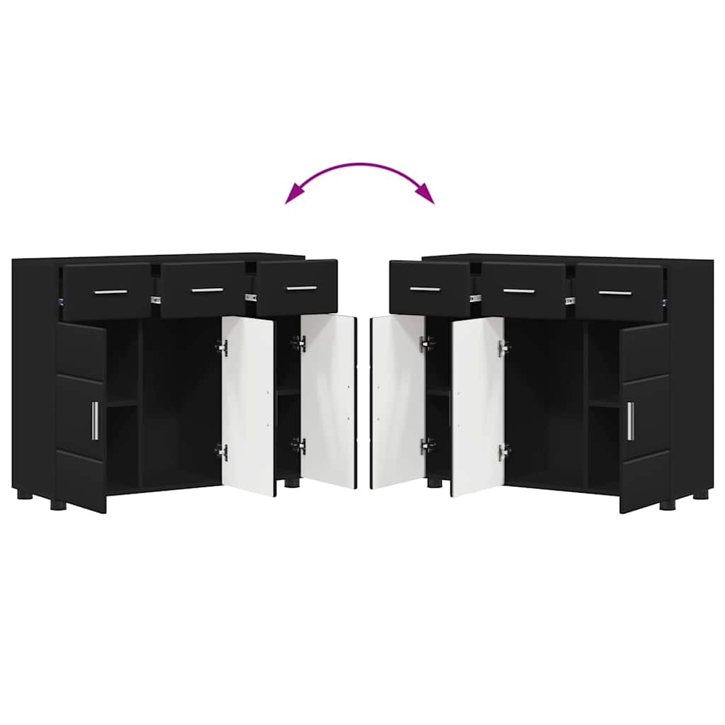 Modernes Sideboard | Kommode | Buffetmöbel | Anrichte | Schrank | 88,5 x 73 cm