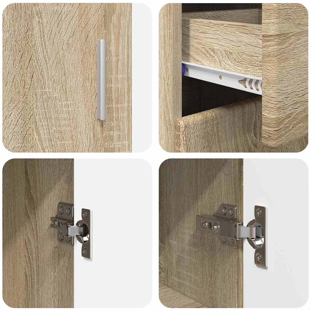 Modernes Sideboard | Kommode | Buffetmöbel | Anrichte | Schrank | 88,5 x 73 cm
