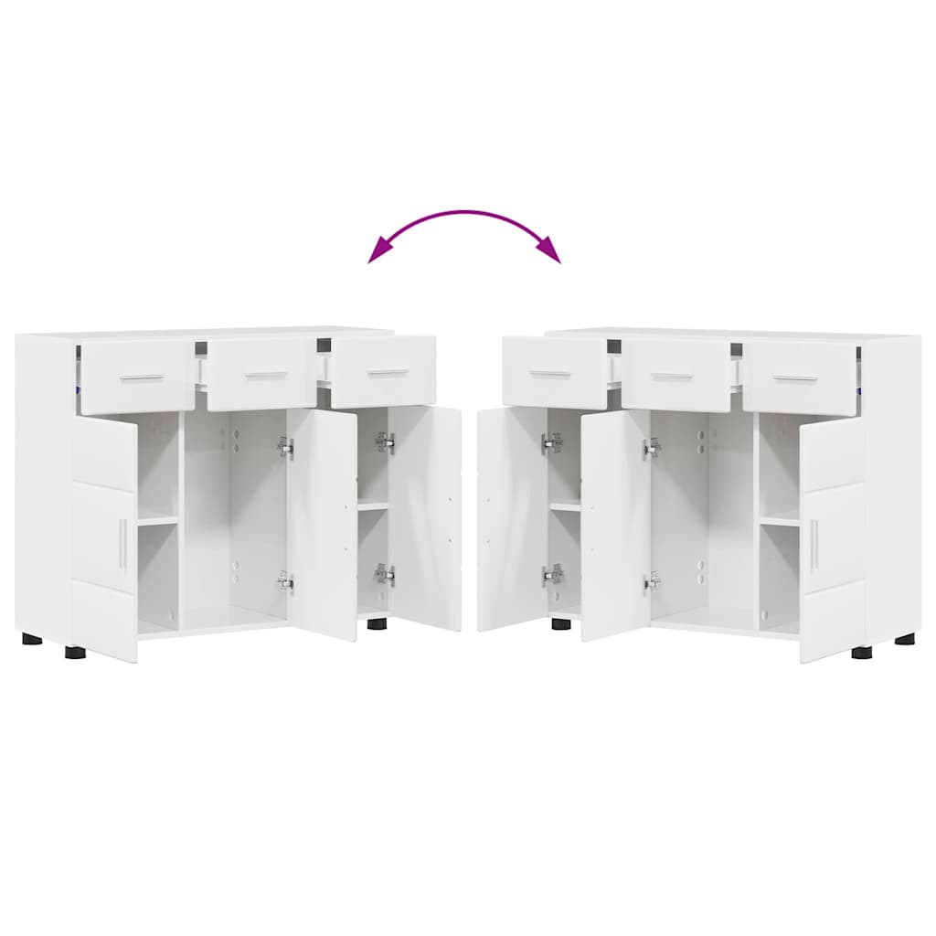 Modernes Sideboard | Kommode | Buffetmöbel | Anrichte | Schrank | 88,5 x 73 cm