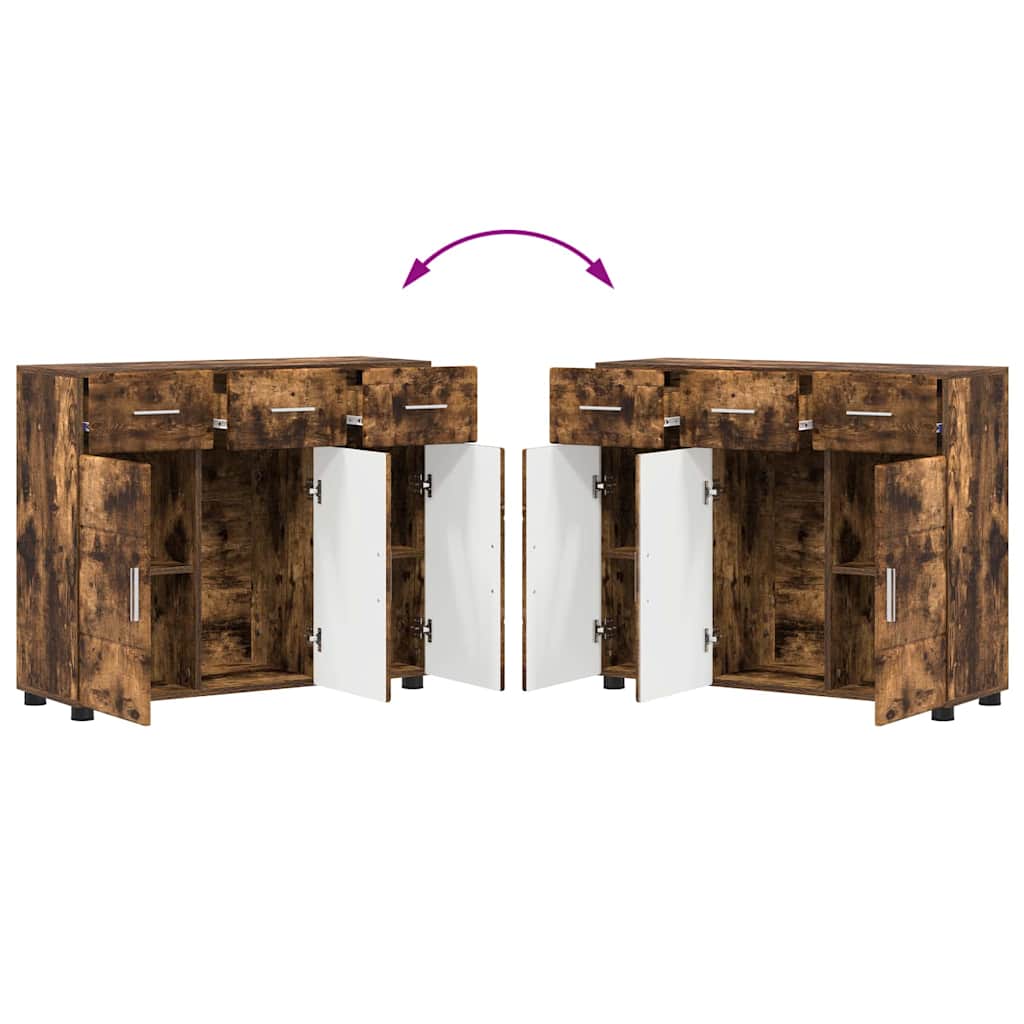 Modernes Sideboard | Kommode | Buffetmöbel | Anrichte | Schrank | 88,5 x 73 cm