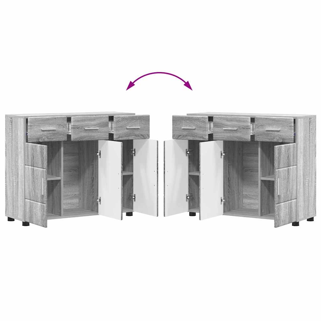 Modernes Sideboard | Kommode | Buffetmöbel | Anrichte | Schrank | 88,5 x 73 cm
