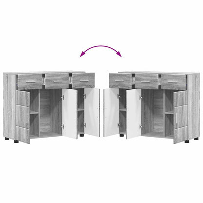 Modernes Sideboard | Kommode | Buffetmöbel | Anrichte | Schrank | 88,5 x 73 cm
