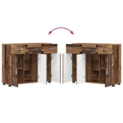 Modernes Sideboard | Kommode | Buffetmöbel | Anrichte | Schrank | 88,5 x 73 cm