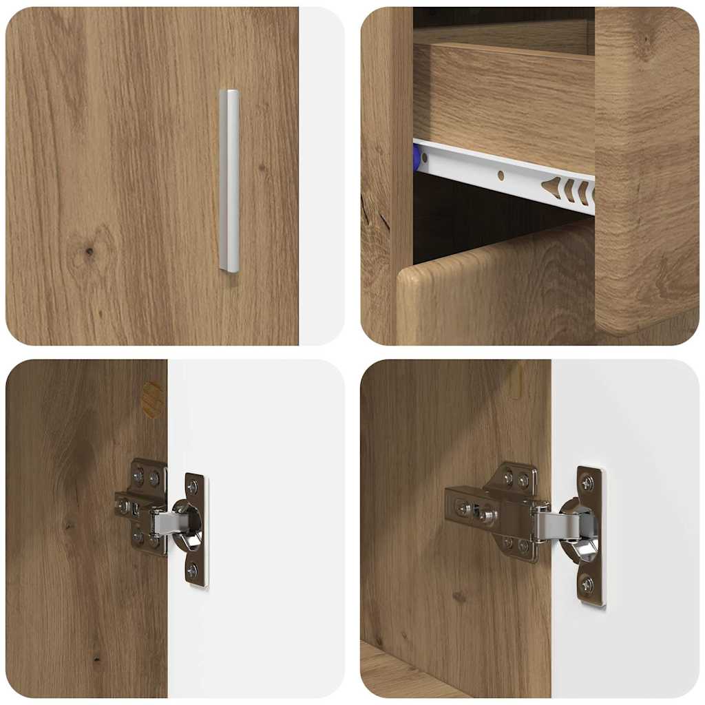 Modernes Sideboard | Kommode | Buffetmöbel | Anrichte | Schrank | 88,5 x 73 cm
