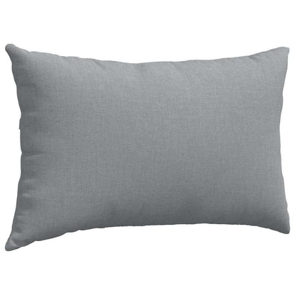 Sofakissen 2 pcs Weiß 50 x 30 cm Stoff
