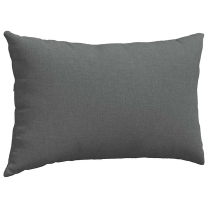 Sofakissen 2 pcs Weiß 50 x 30 cm Stoff