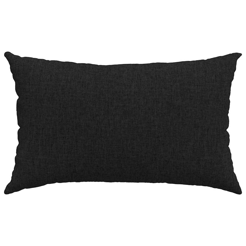 Sofakissen 2 pcs Weiß 50 x 30 cm Stoff