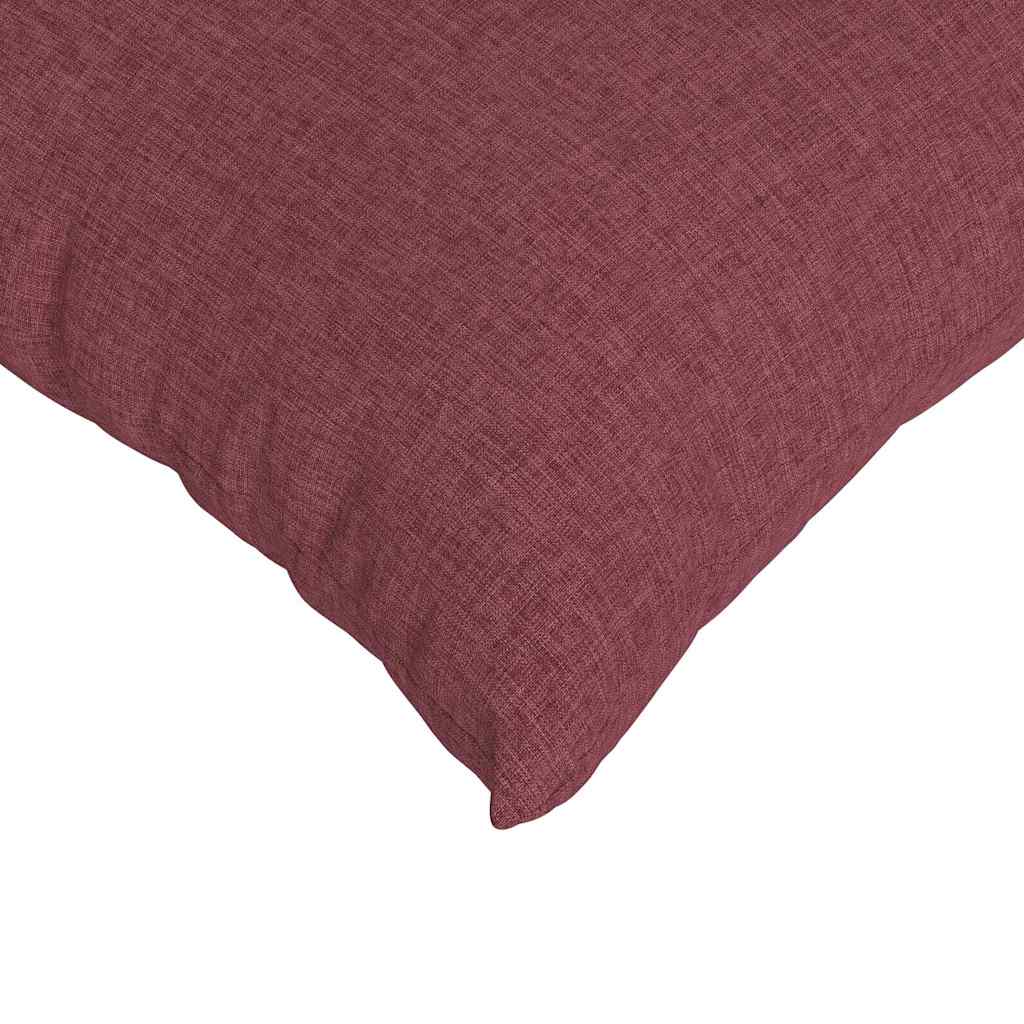 Sofakissen 2 pcs Weiß 50 x 30 cm Stoff