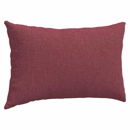 Sofakissen 2 pcs Weiß 50 x 30 cm Stoff